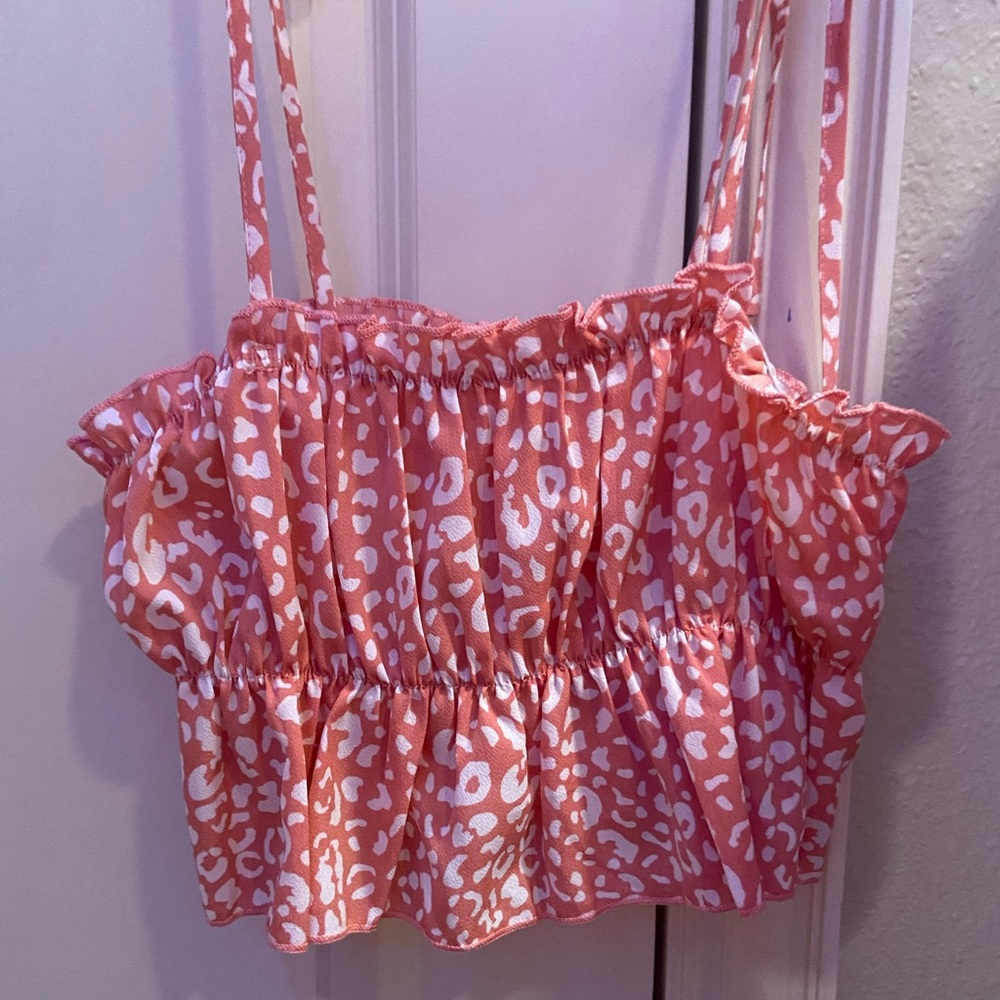 pink cheetah top